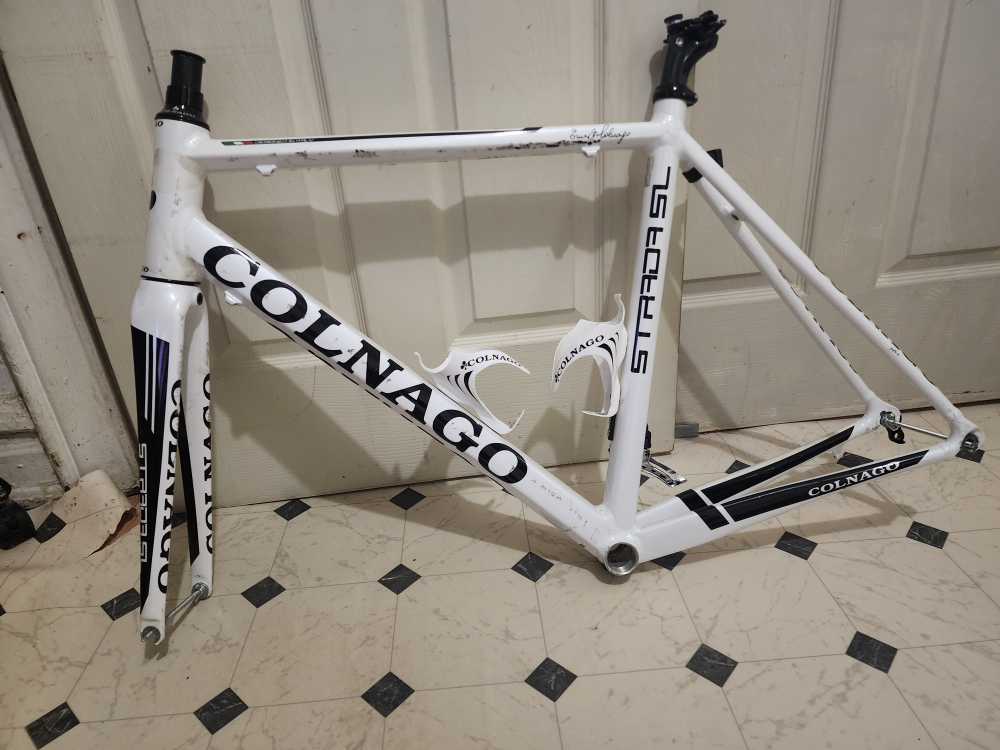 Colnago Strada SL Bike Frame - White, Size 52s - photo 2