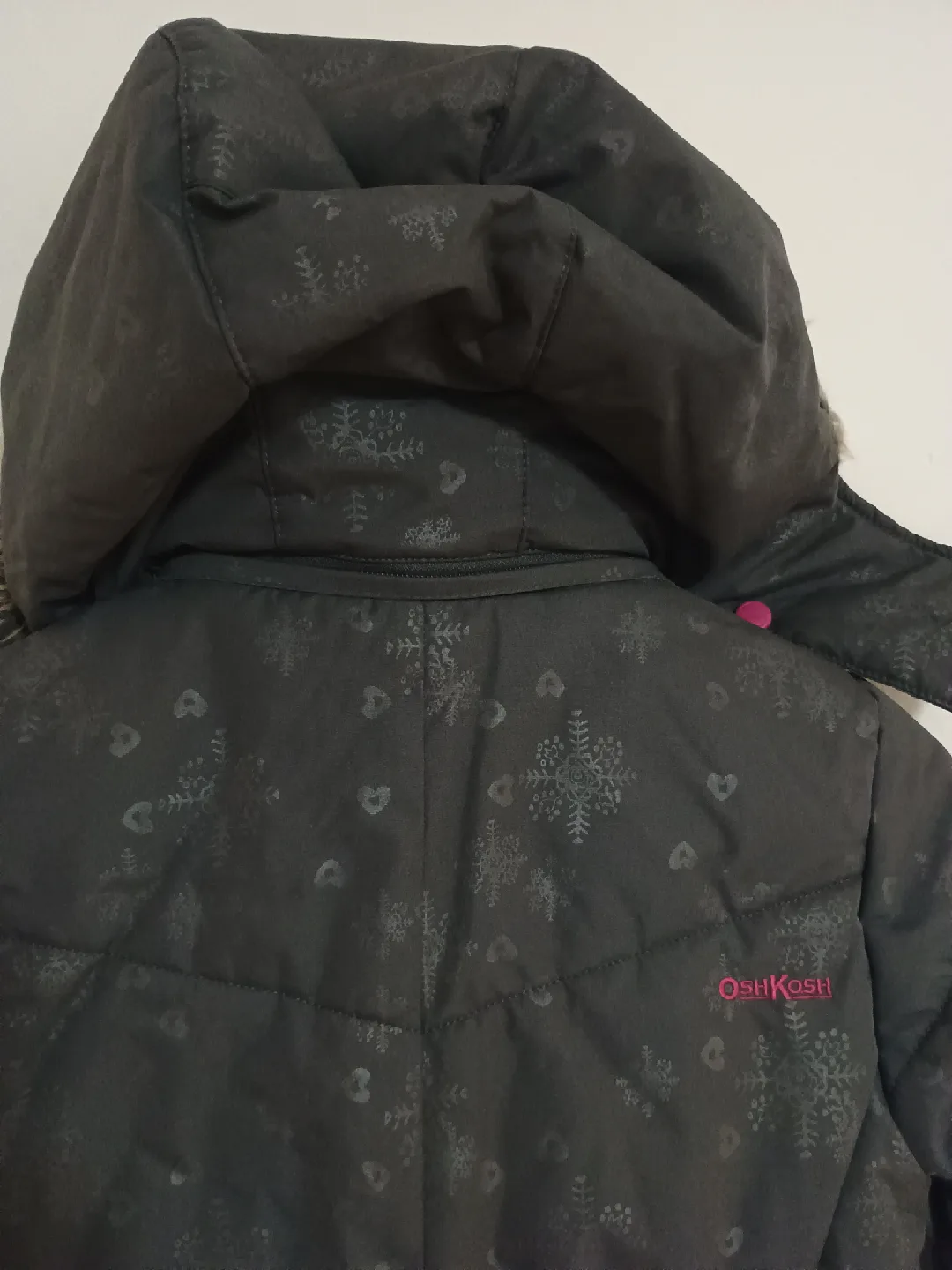 OshKosh B'gosh Girls' Puffer Jacket - Size 10 image indicator(5)