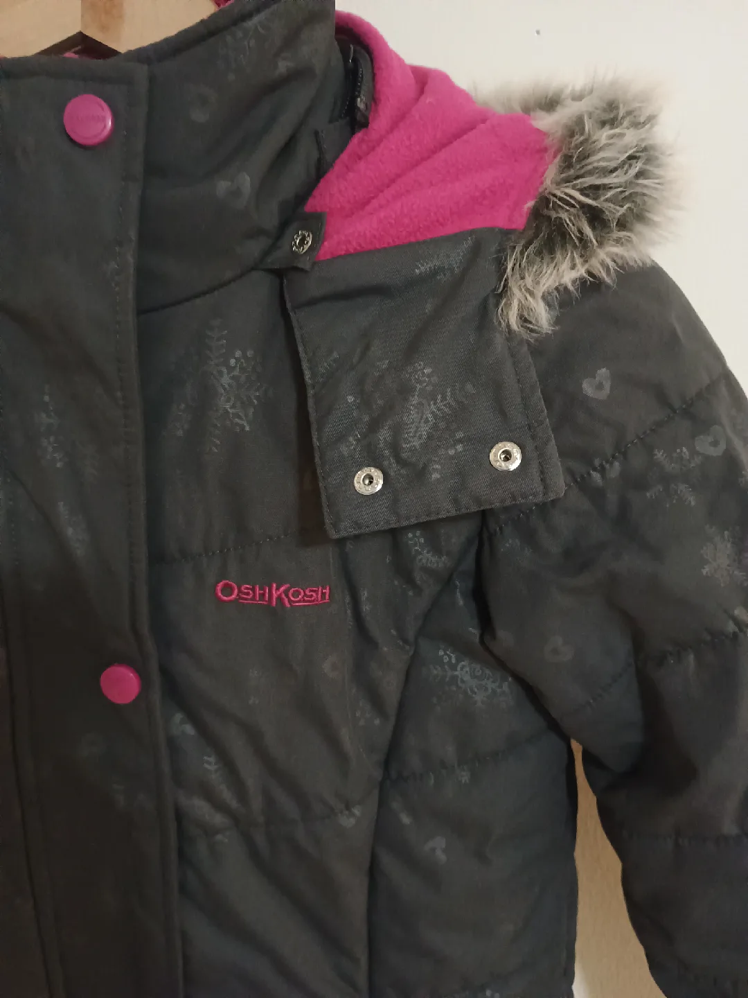 OshKosh B'gosh Girls' Puffer Jacket - Size 10 image indicator(6)