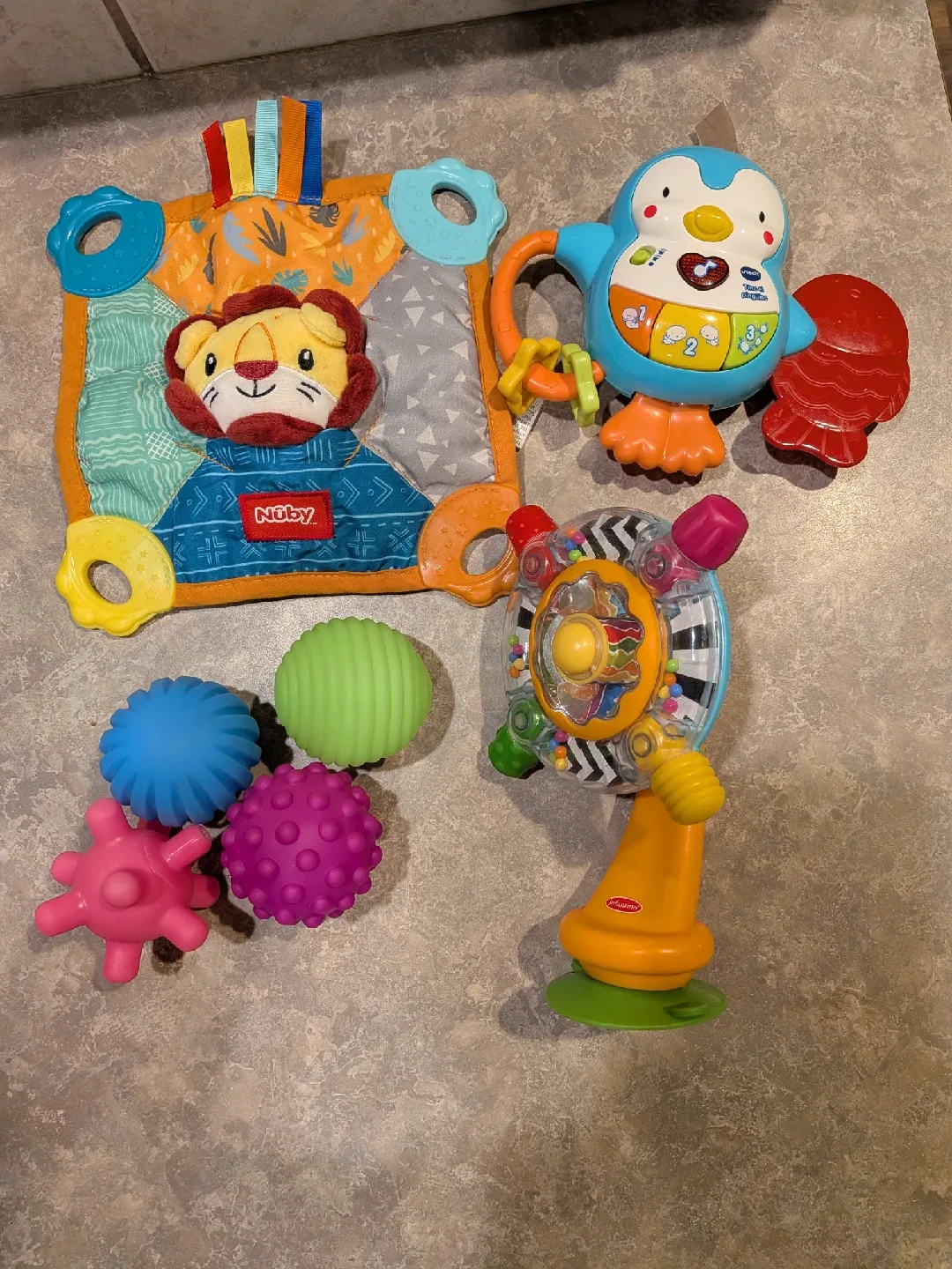 Baby Toys Bundle - Nuby, VTech, Playgro
