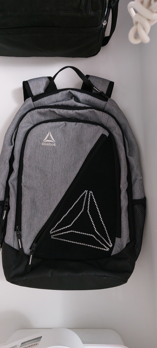 Reebok Backpack - Grey & Black