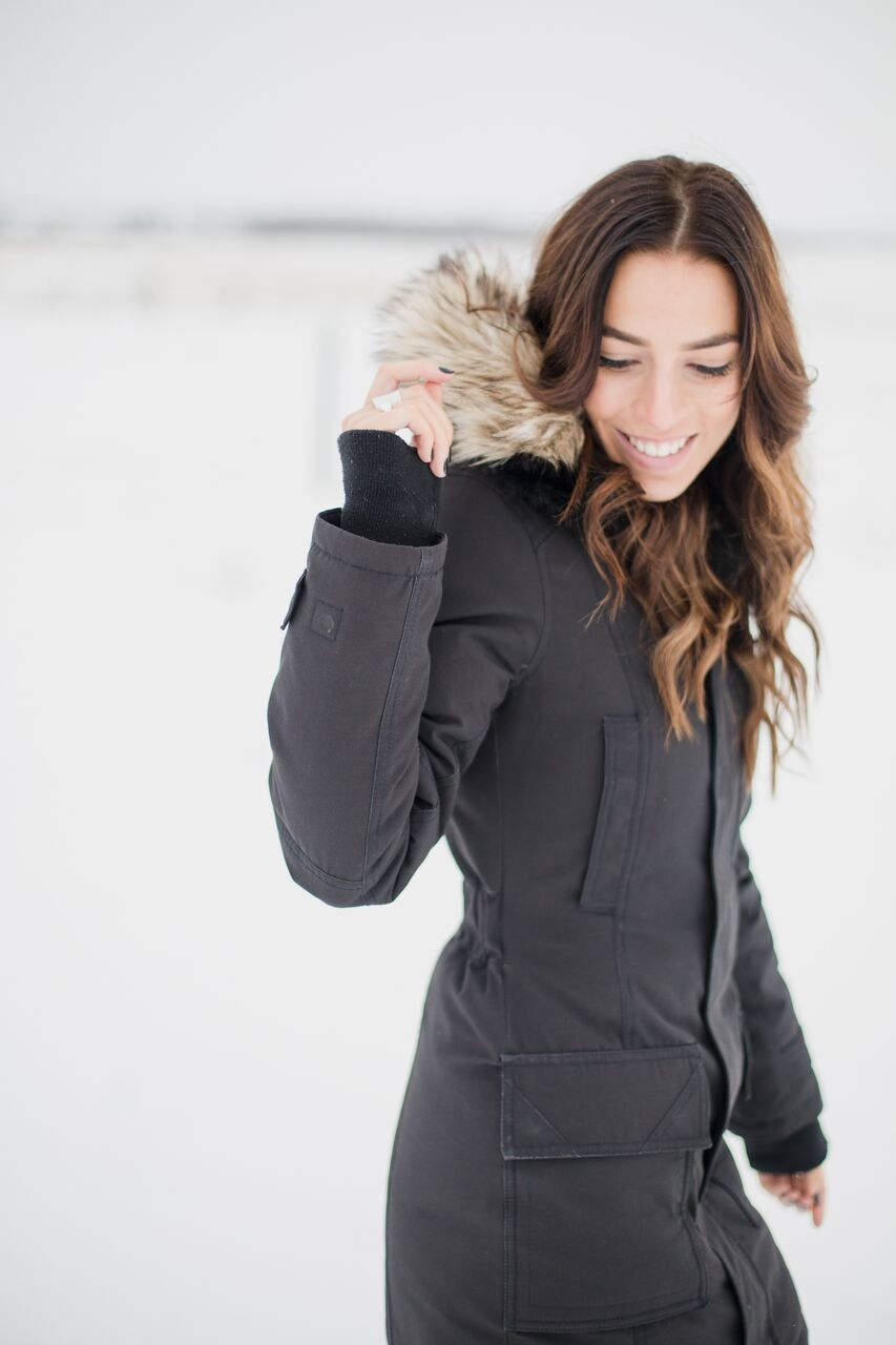 TNA - Charcoal Winter Coat