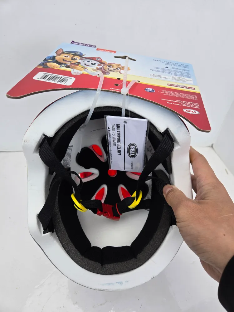 Kids toddlers bike helmet paw patrol Marshall size in photos image indicator(6)