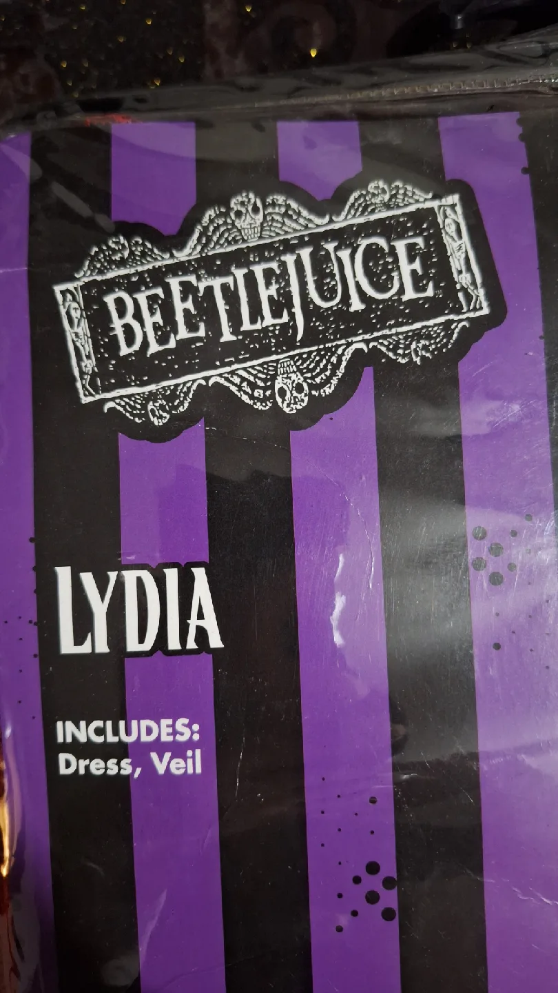 Beetlejuice Lydia Costume - Adult Medium (8-10) image indicator(2)