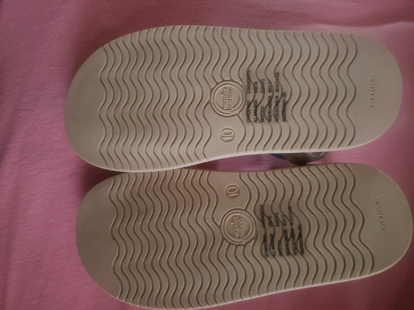 Wonder Nation Size 10 Toddler Sandals image indicator(3)