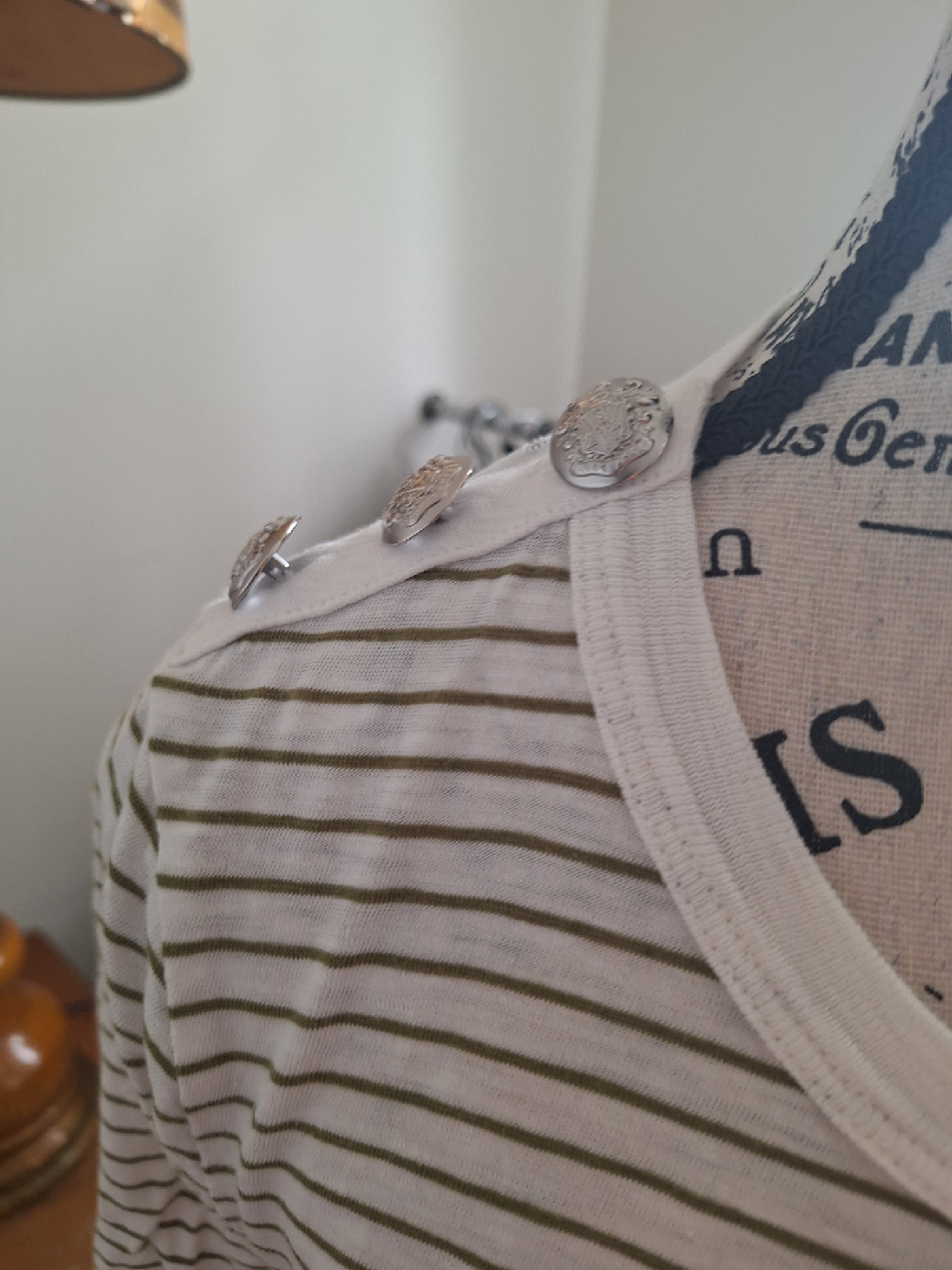 Veronica Beard Jeans Striped Top - Size Small - photo 2