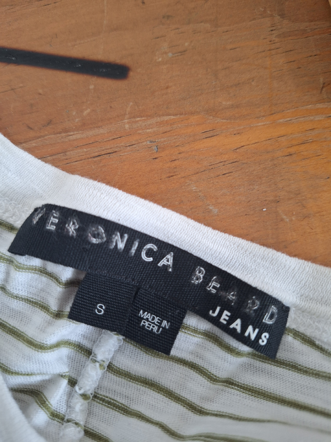 Veronica Beard Jeans Striped Top - Size Small - photo 4
