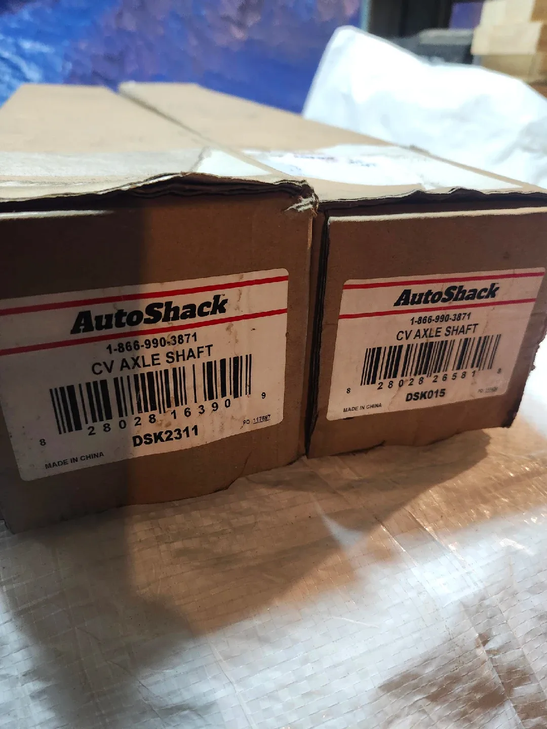 AutoShack CV Axle Shaft - DSK2311 & DSK015