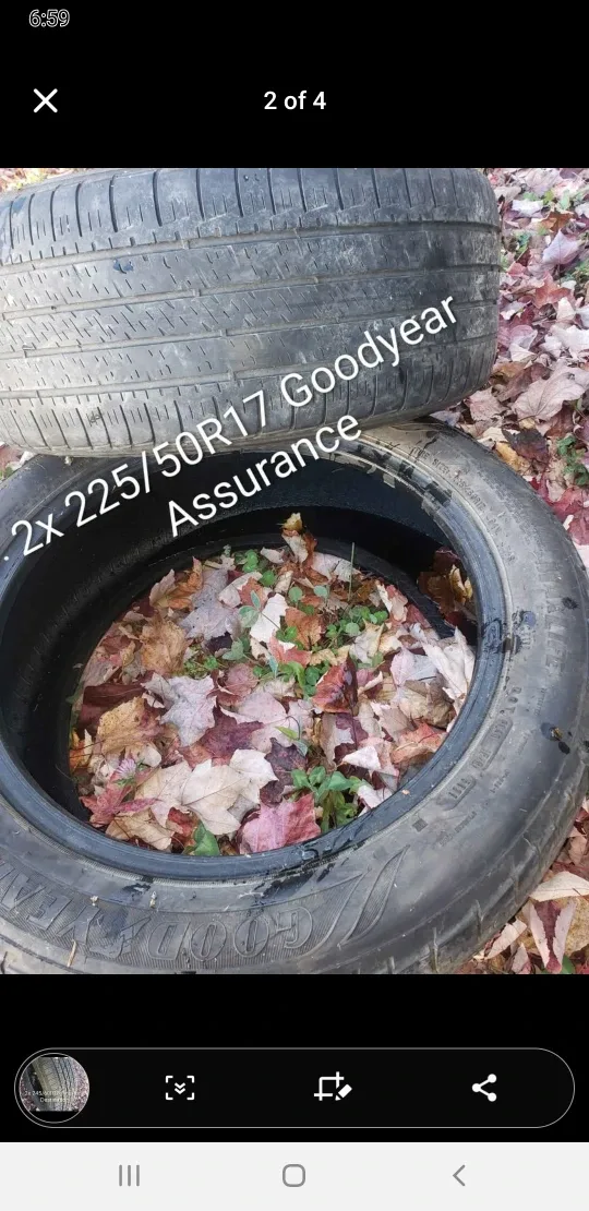 Tires: Firestone Winterforce & Goodyear Assurance image indicator(3)