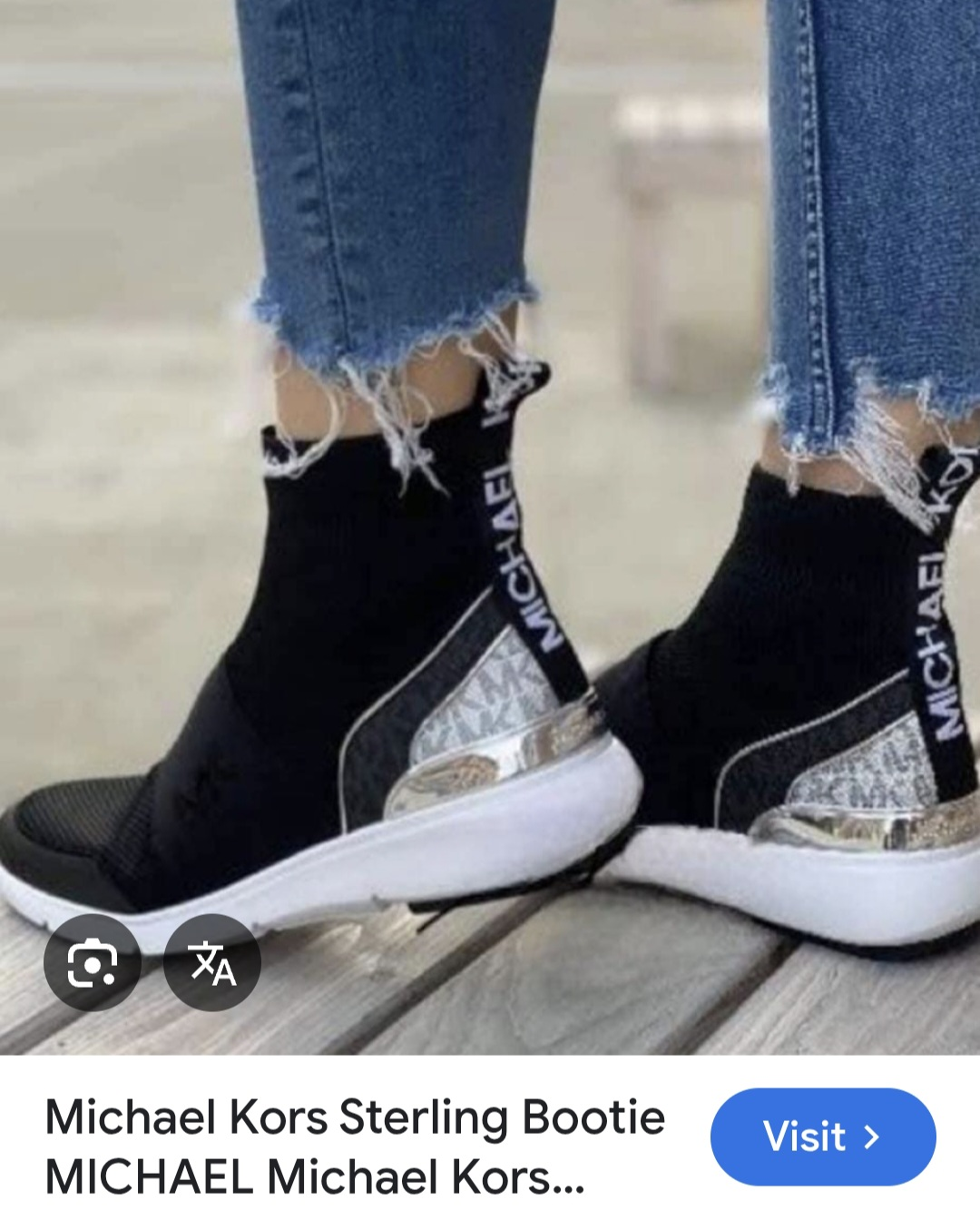 Michael Kors Sneakers, Size 7