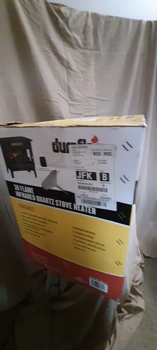 Duraflame 3D Flame Infrared Quartz Stove Heater image indicator(3)