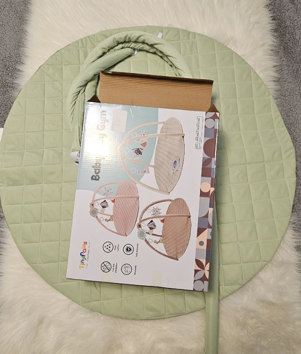 Tiny Paws Baby Play Gym - New in Box! - photo 2