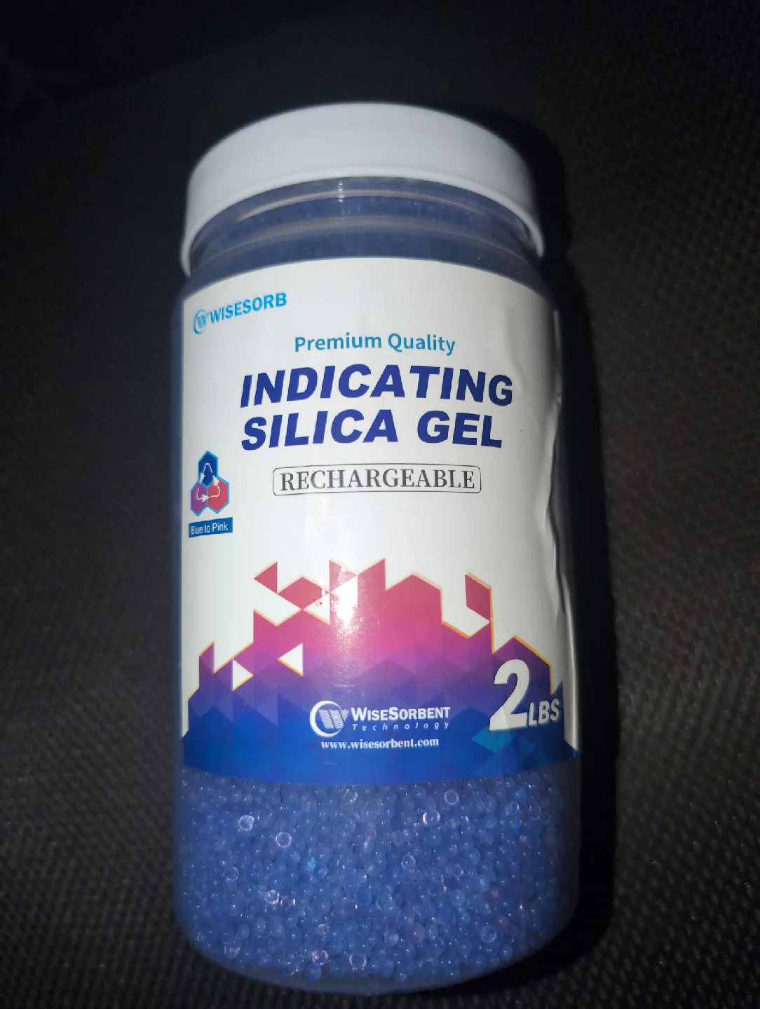WiseSorb Indicating Silica Gel, 2 lbs thumbnail