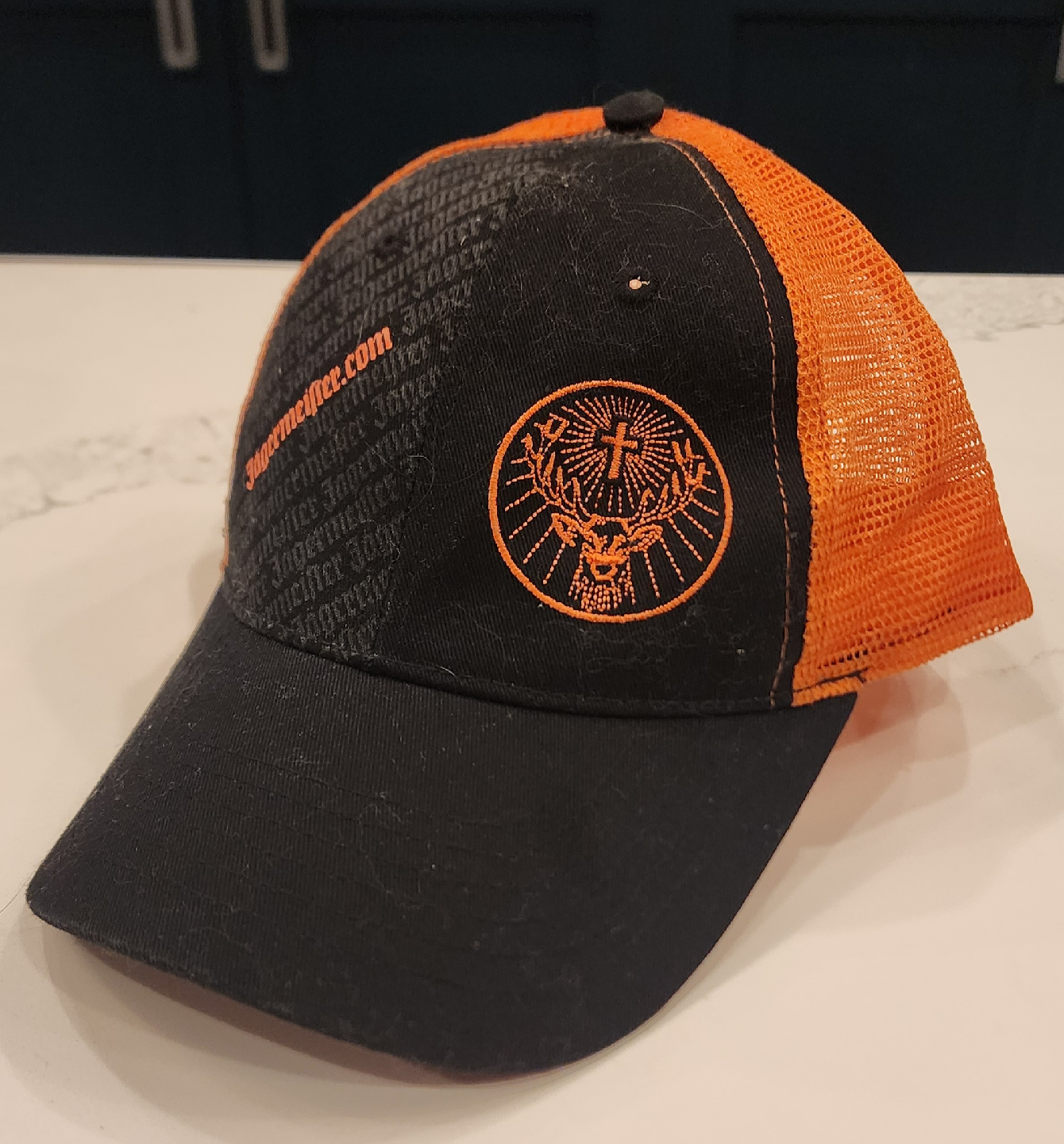 Jägermeister Black & Orange Trucker Hat