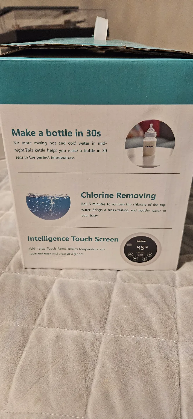 SEJOY Electric Baby Formula Kettle - New in Box! image indicator(2)