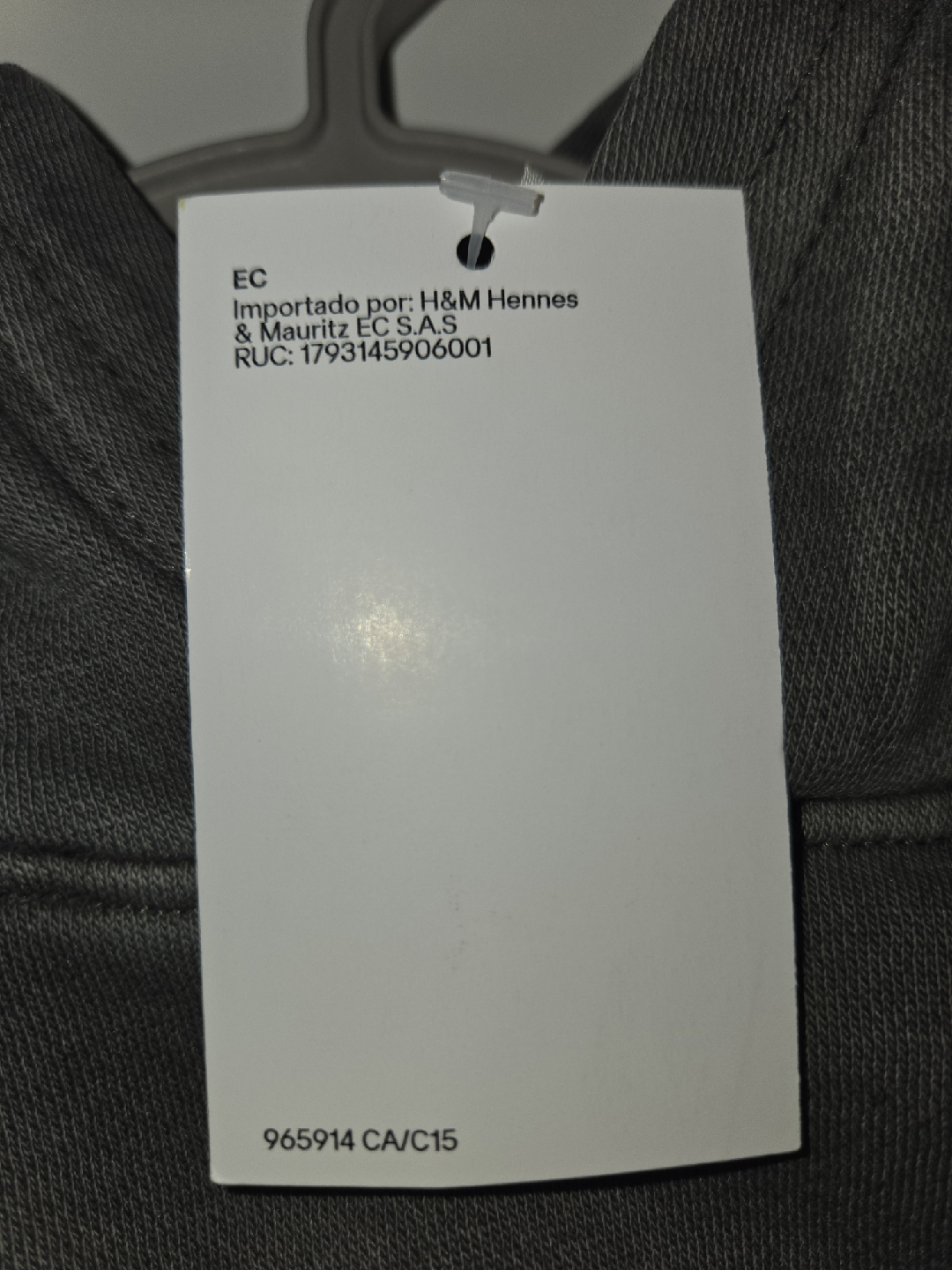 BNWT H&M Gray Kids Hoodie - photo 3