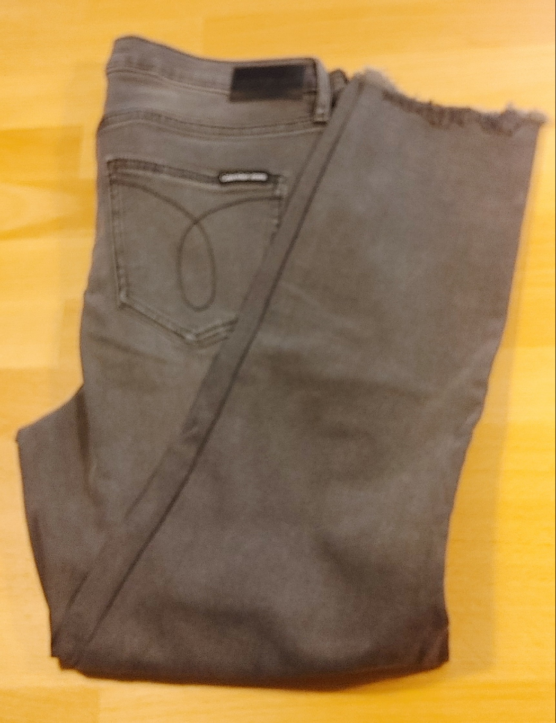 Calvin Klein Grey Denim Jeans - photo 3