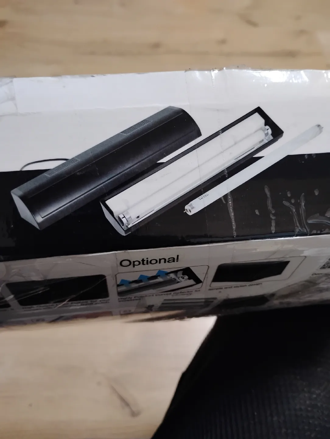 Repti-Zoo 20" Terrarium T8 Strip Light Fixture image indicator(9)