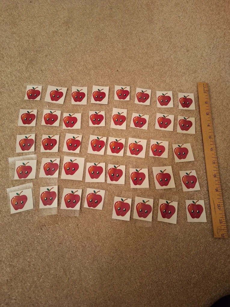 Teaching Materials: Apple Cards image indicator(2)