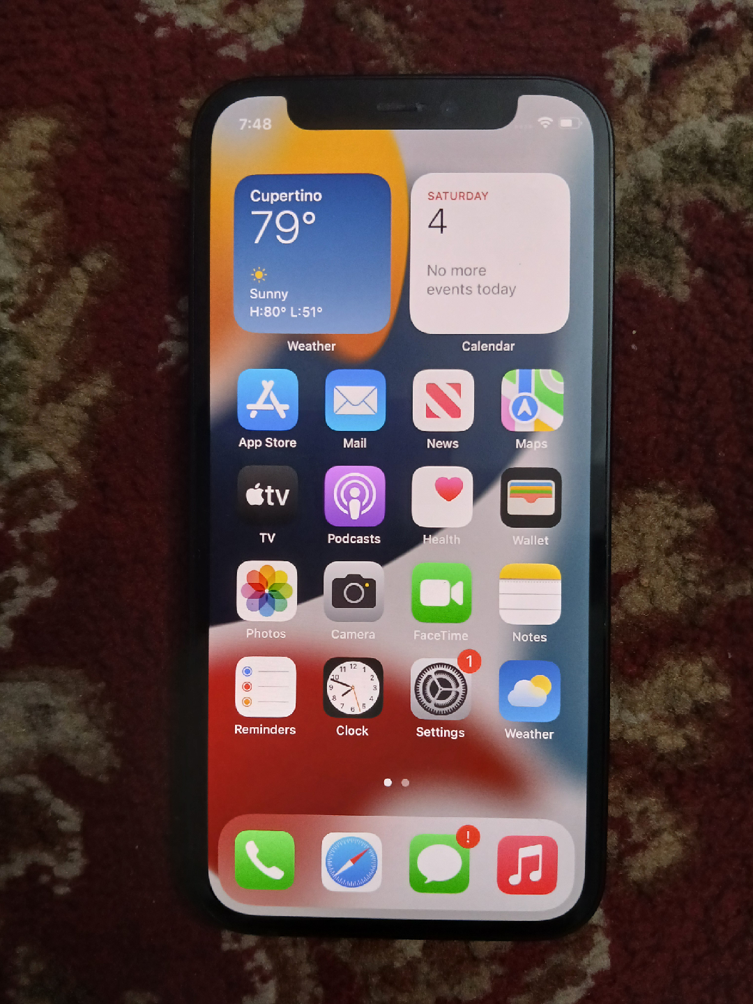 iPhone 12 Mini - 64 GB - Tracfone Carrier Locked (100% BH) - photo 2