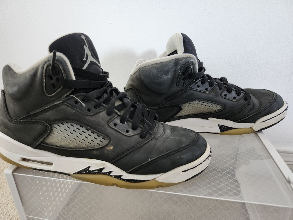 Air Jordan 5 Anthracite Youth Size 6.5Y - photo 4