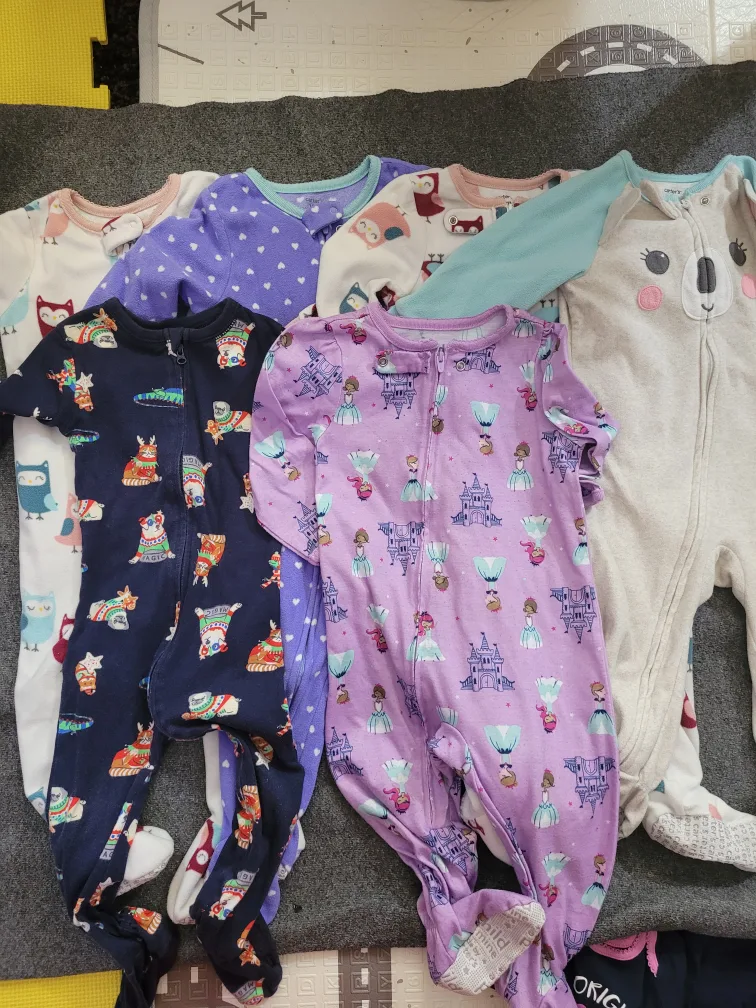 Carter's Baby Footed Pajamas - Assorted 18m thumbnail