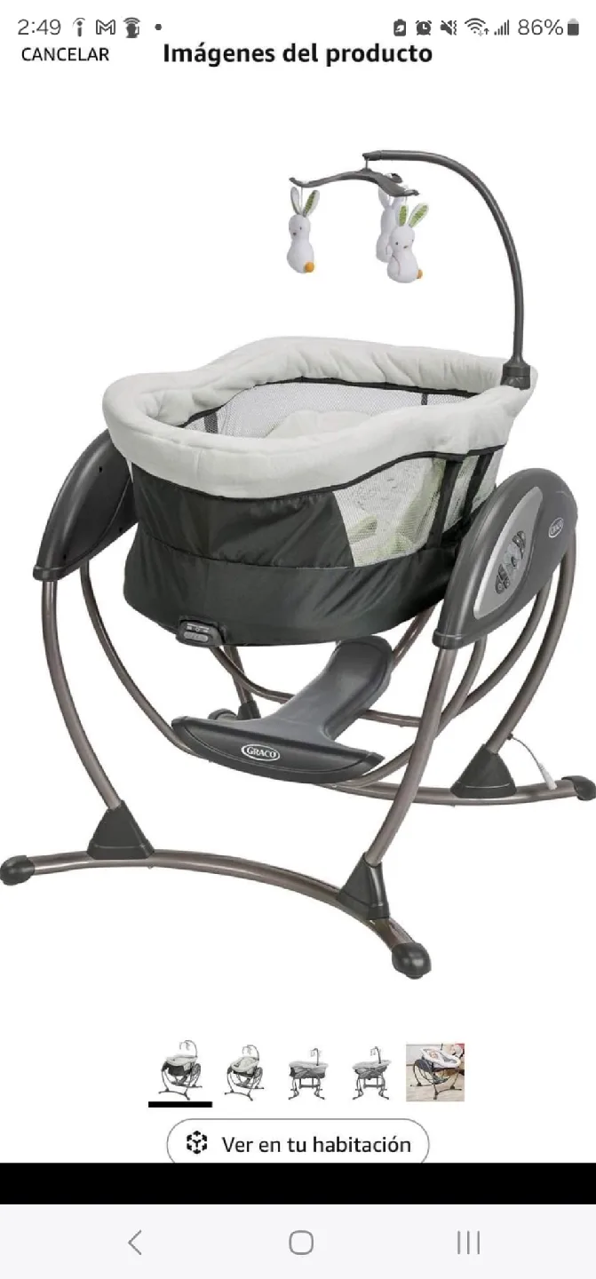 Graco Baby Swing with Mobile image indicator(2)