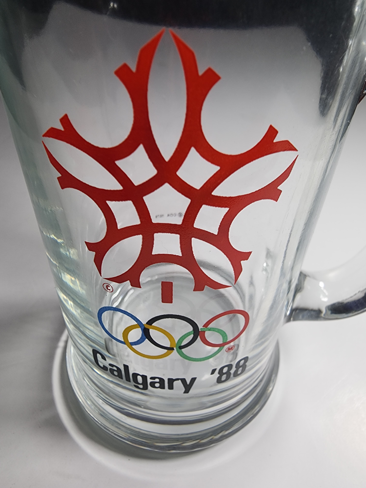 Calgary '88 Olympics Glass Mug - photo 3