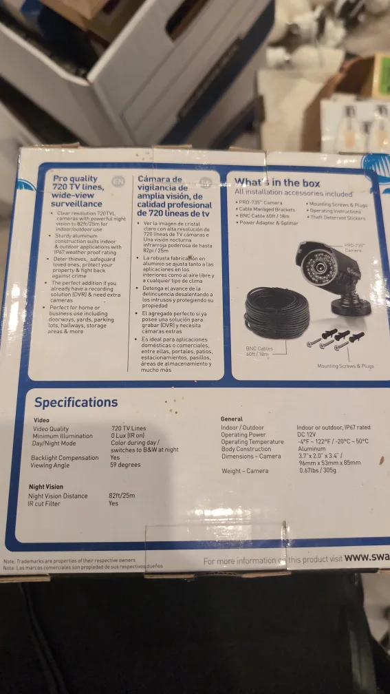 Swann Pro-Series 720 TVL Multi-Purpose Security Camera image indicator(3)