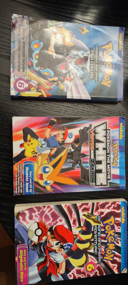 Pokémon Adventures Manga Lot 3 books