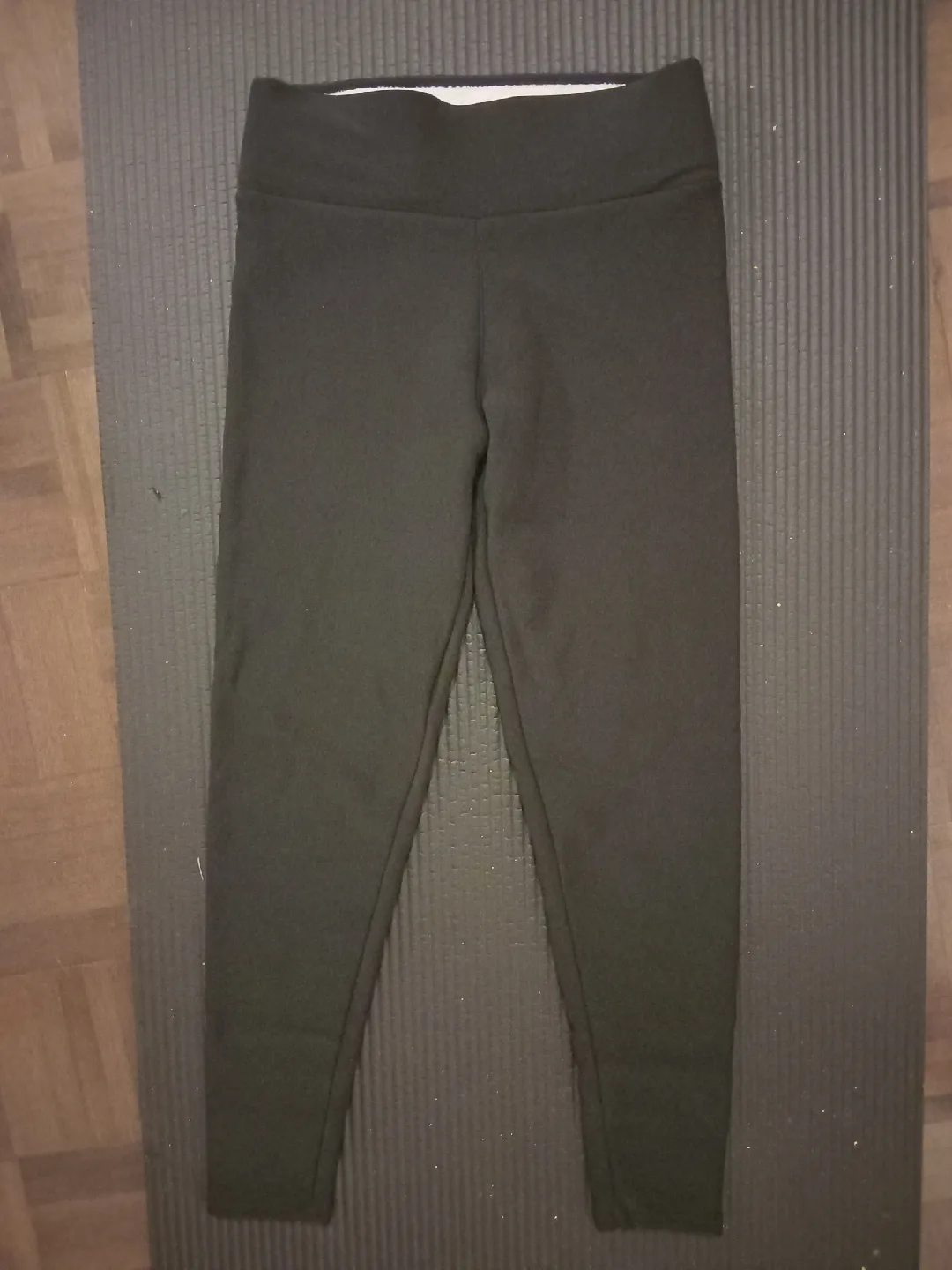 Black Fleece Lined Leggings thumbnail