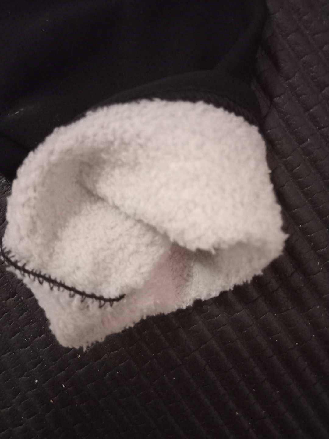 Black Fleece Lined Leggings - photo 3