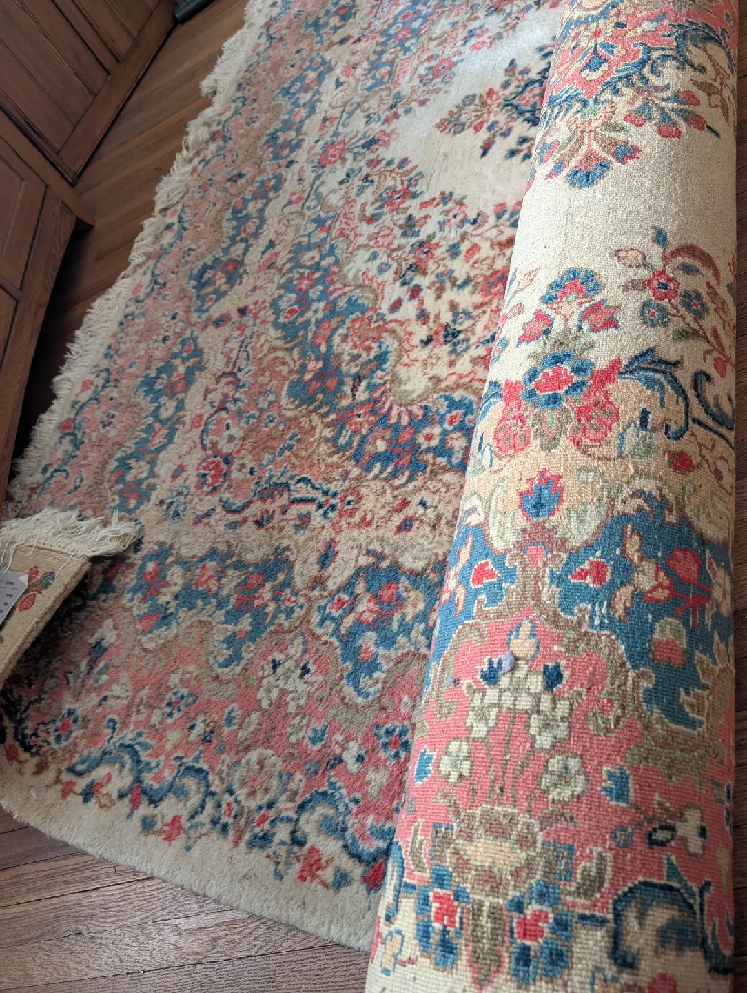 Authentic Hand Knotted Persian Kerman Rug thumbnail
