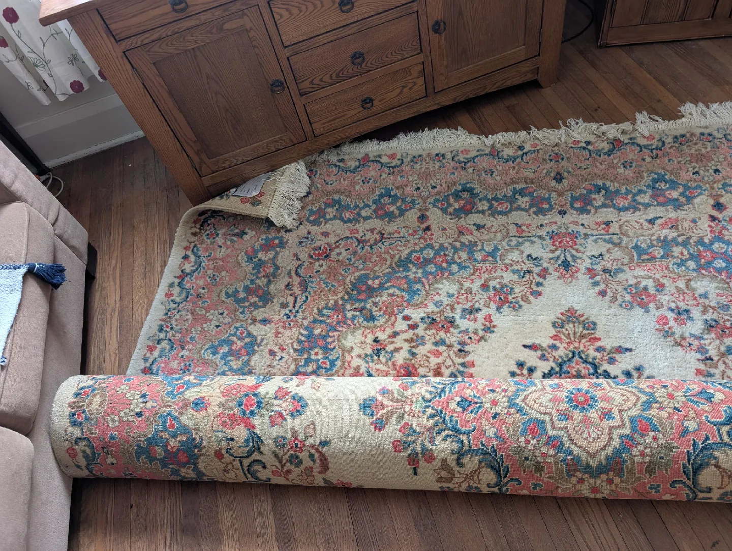 Authentic Hand Knotted Persian Kerman Rug image indicator(2)