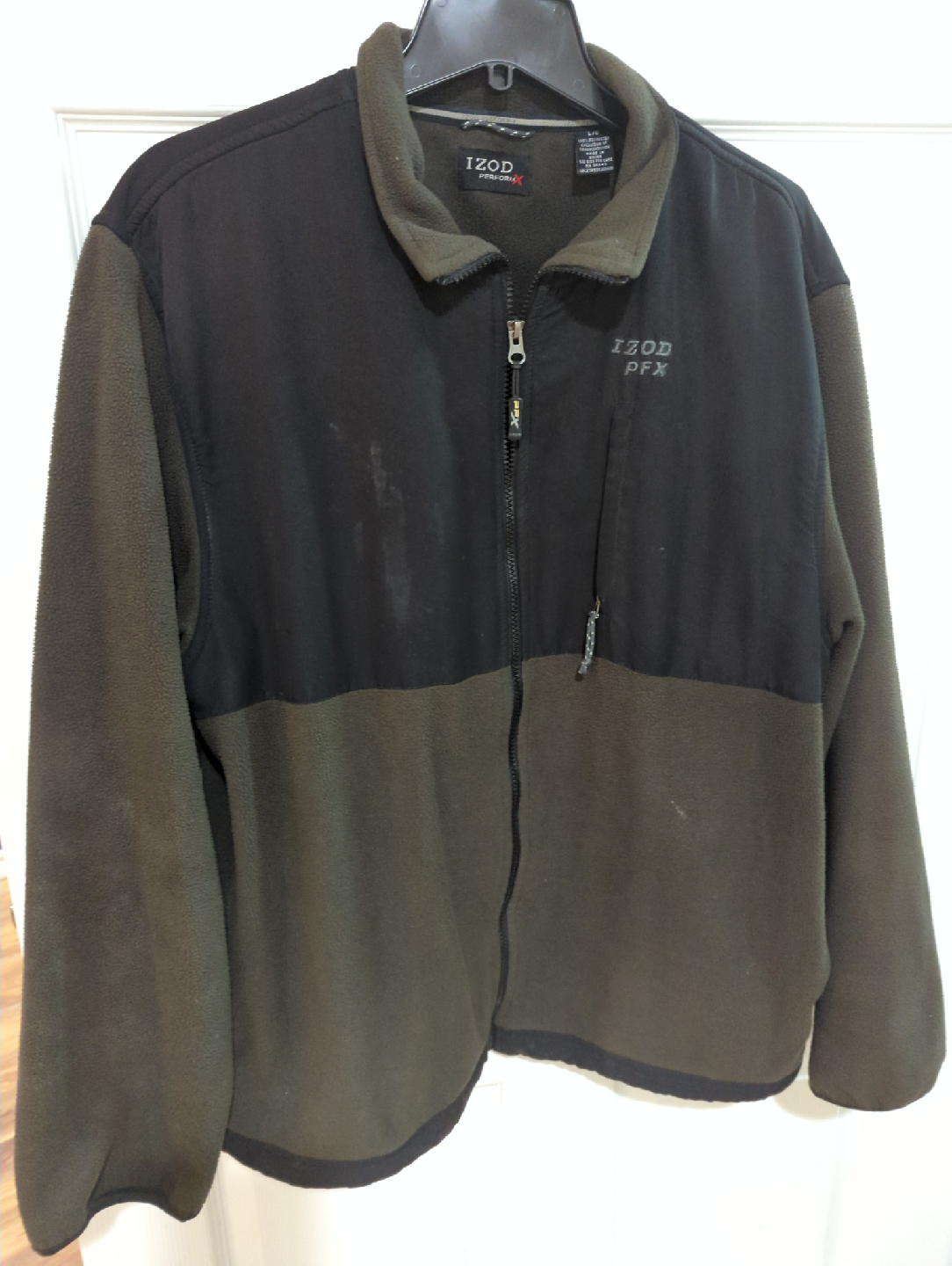 IZOD PerformX Fleece Jacket - Size L