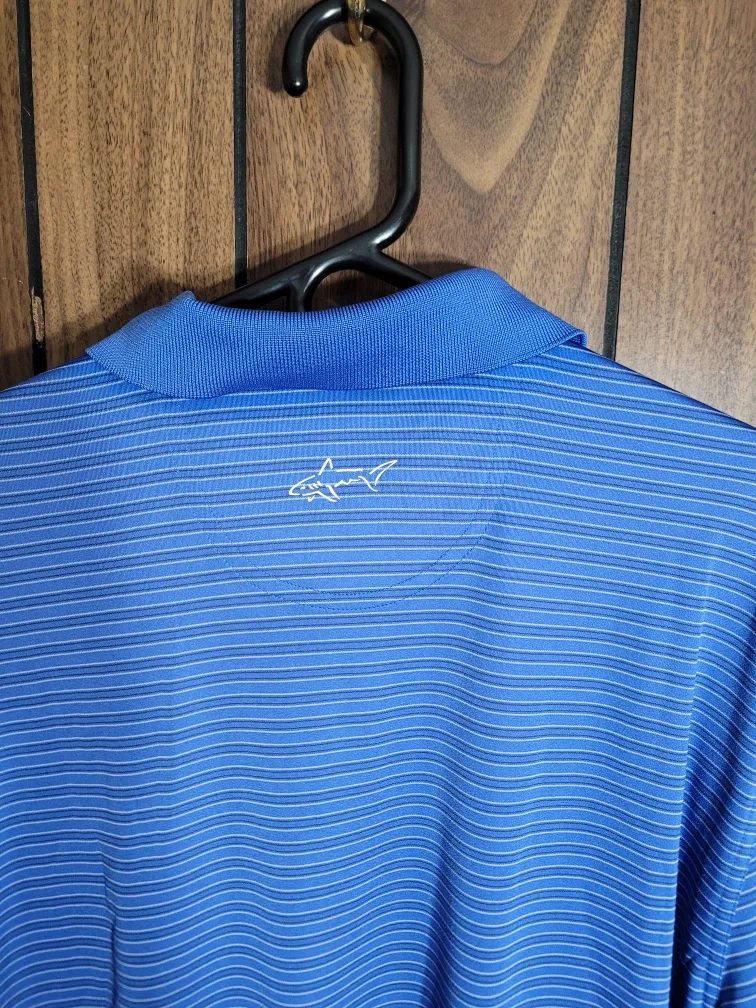 Greg Norman ML75 XXL Golf Polo Shirt - Blue image indicator(6)