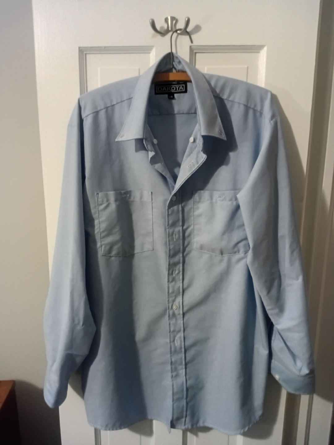 Dakota Light Blue Long Sleeve Shirt - L/G