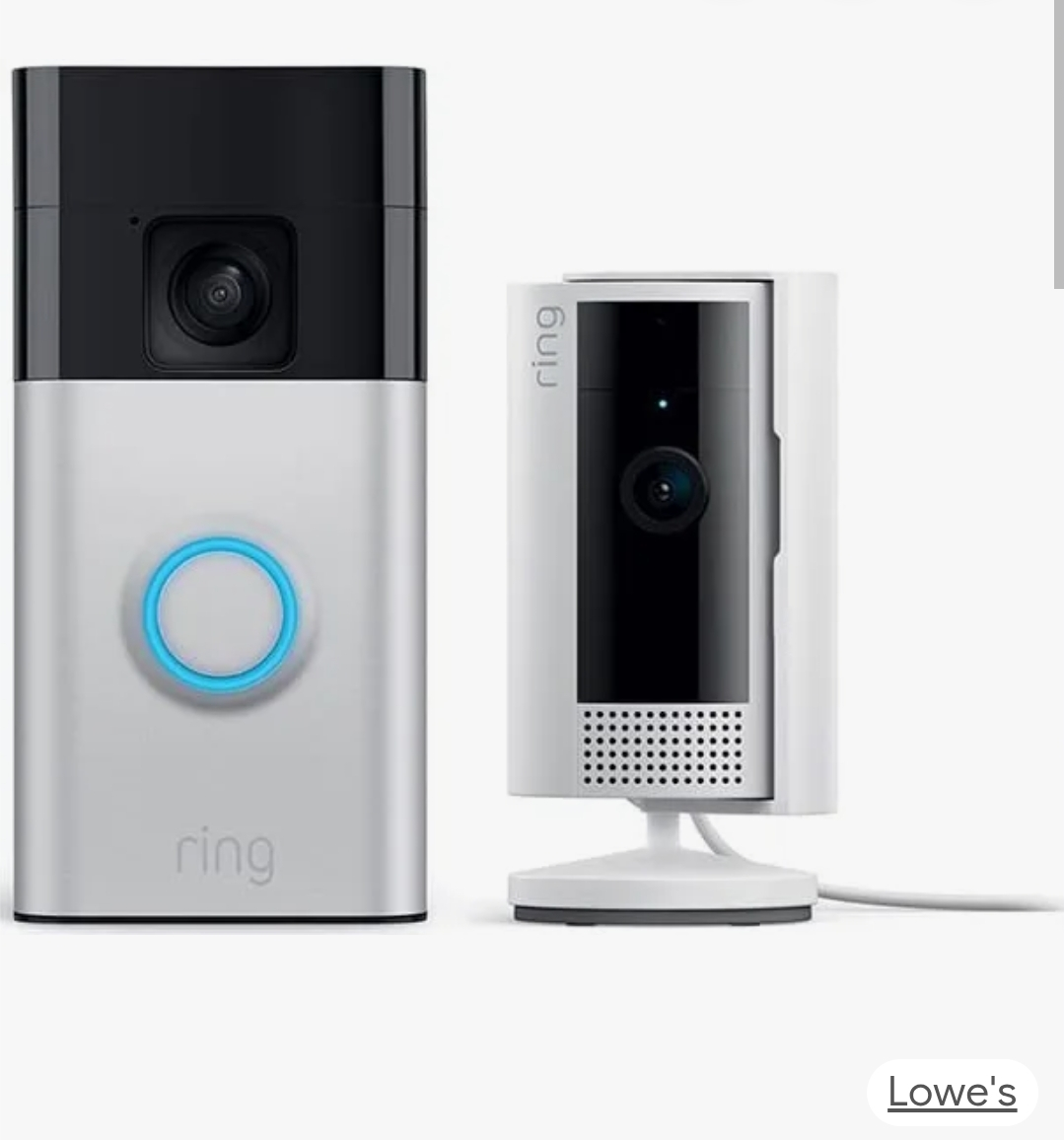 Ring Battery Doorbell & Indoor Cam