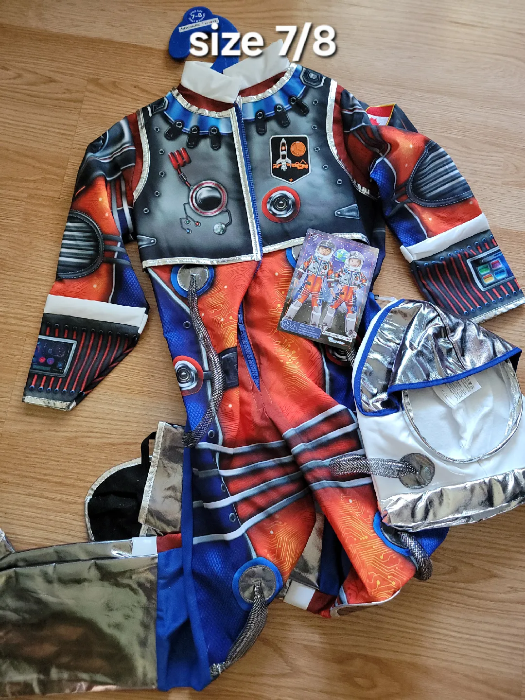 Adventure Factory Astronaut Costume - Size 7/8 thumbnail