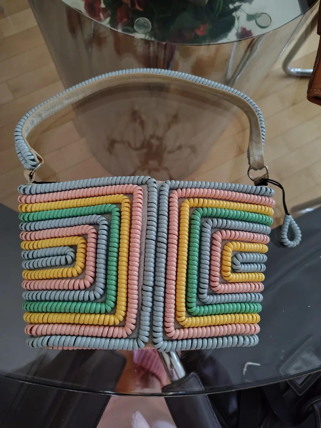 Vintage 1940s - 50s Telephone Cord Bags – Collector’s Pair image indicator(3)