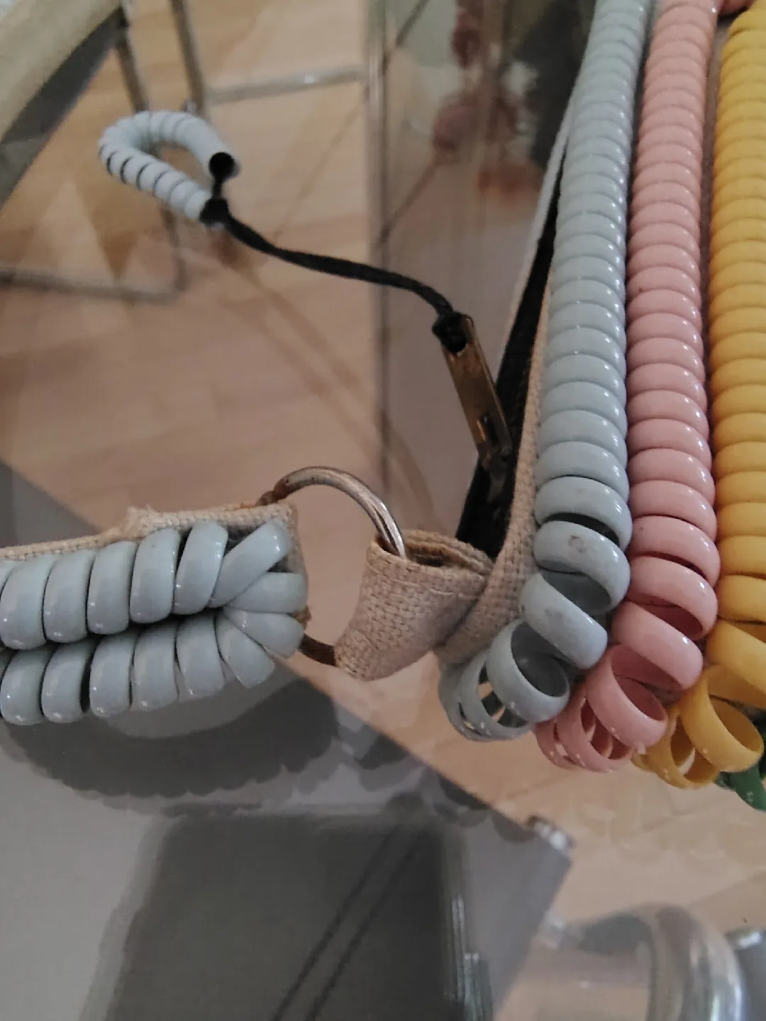 Vintage 1940s - 50s Telephone Cord Bags – Collector’s Pair image indicator(5)