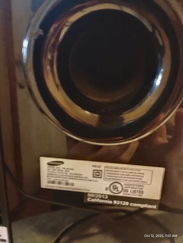 Samsung PS-WF450 Soundbar & Subwoofer image indicator(6)