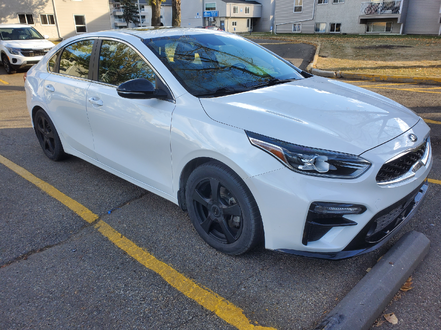 Kia Forte EX - White Sedan - photo 2