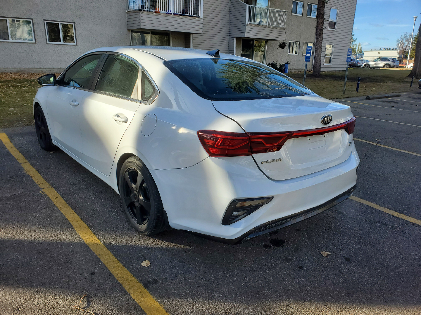 Kia Forte EX - White Sedan - photo 4