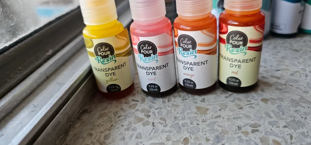 Color Pour Resin Dye Lot - Transparent & Opaque image indicator(4)
