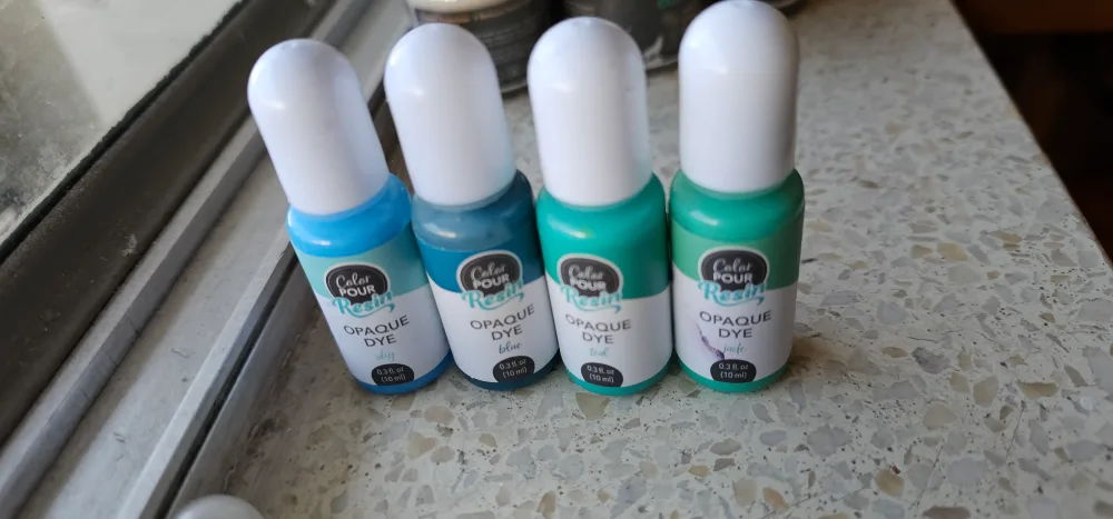 Color Pour Resin Dye Lot - Transparent & Opaque image indicator(6)