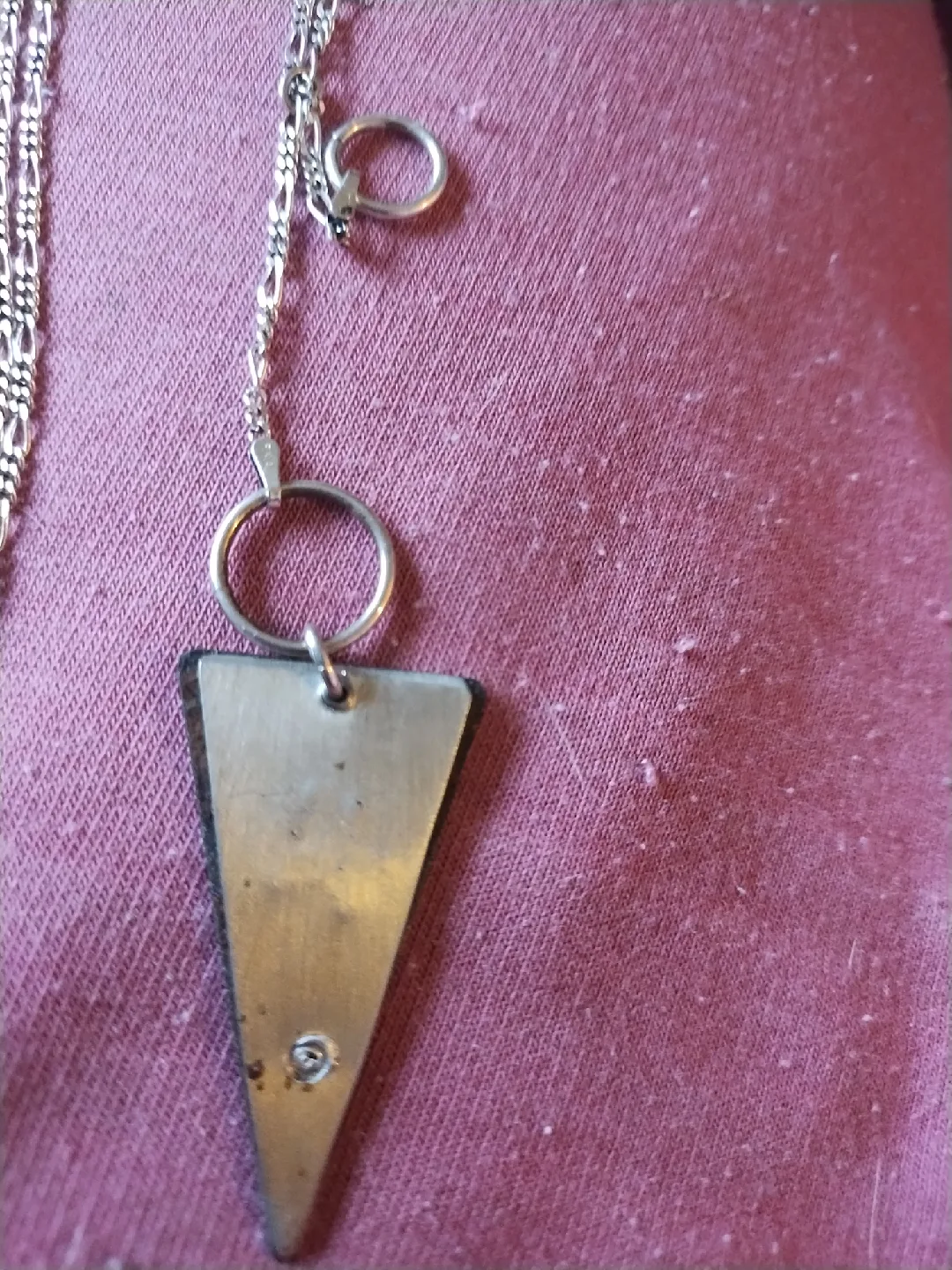 Triangle Pendant Necklace image indicator(4)
