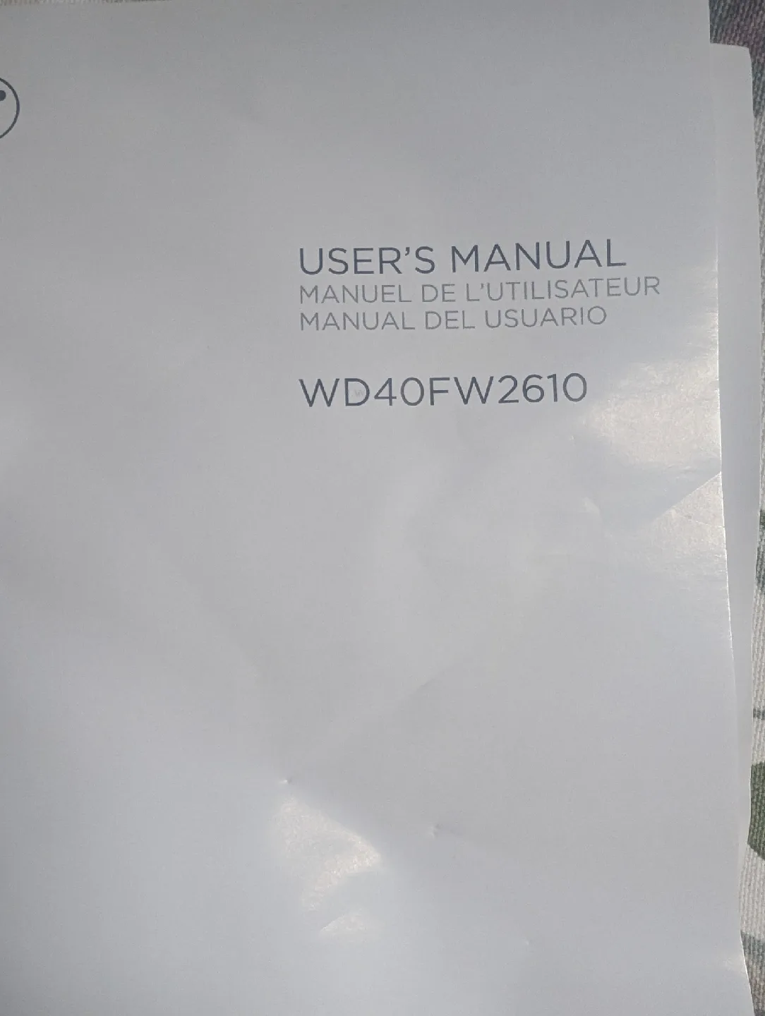 Westinghouse 40" TV - WD40FW2610 image indicator(4)