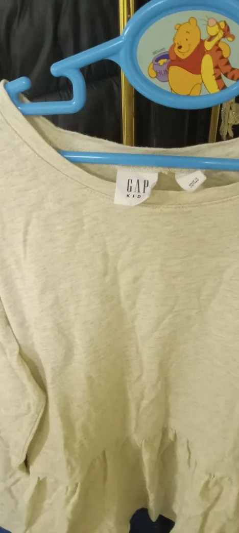 GAP Kids Beige Long Sleeve Top - Size L thumbnail