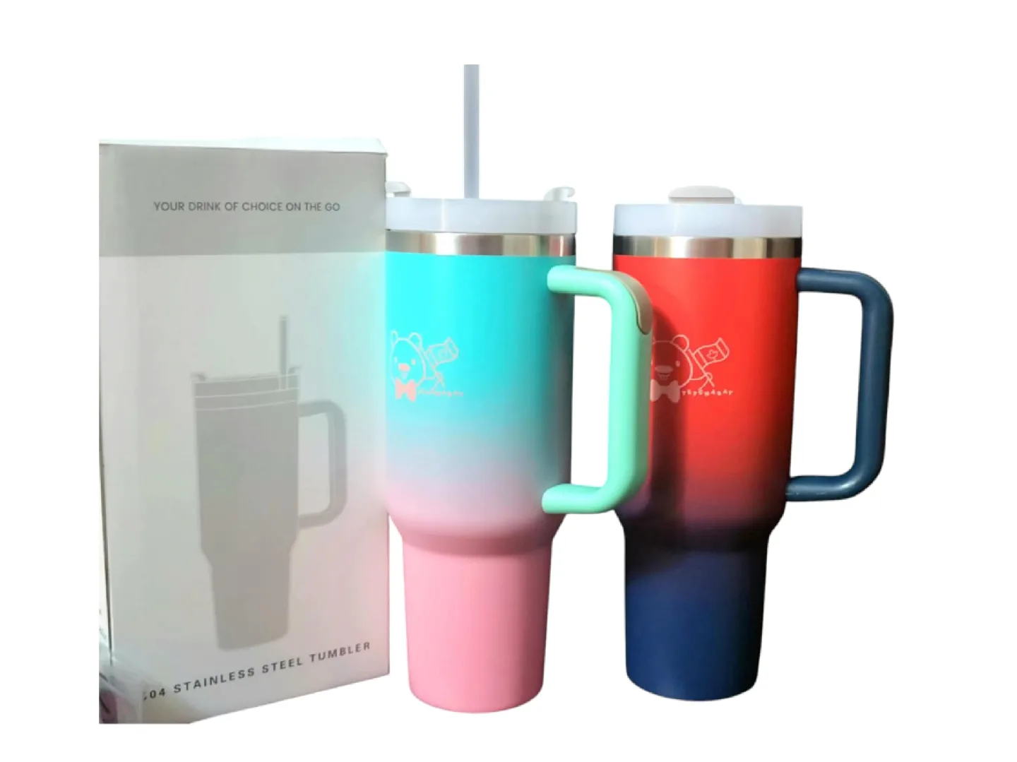 40 oz Travel Mug with Handle image indicator(6)